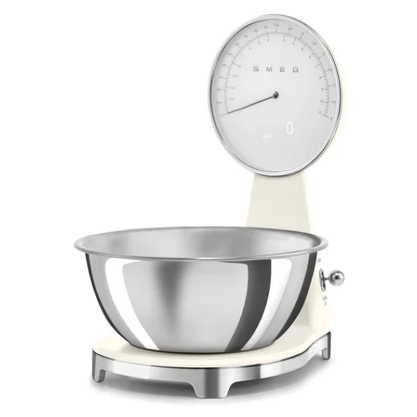 Smeg 50's Style Retro Analog Mutfak Tartısı Krem - Görsel 7