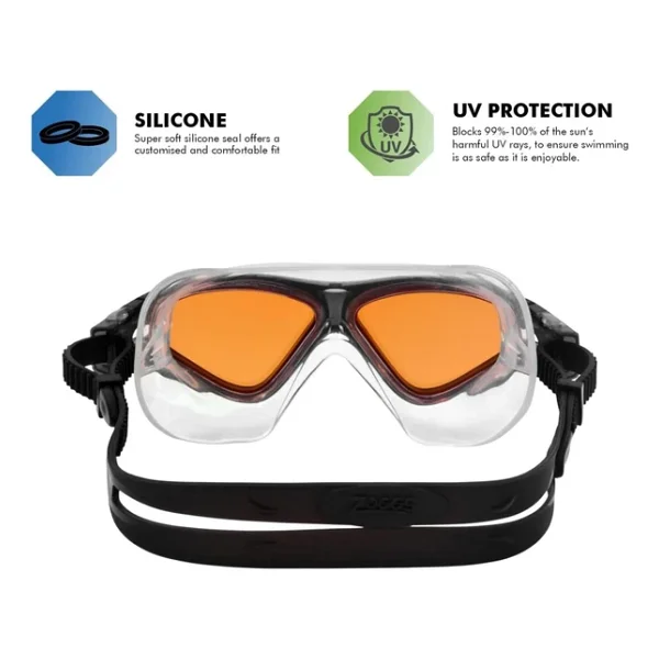 Zoggs Tri-Vision Mask Yüzücü Gözlüğü - Görsel 6