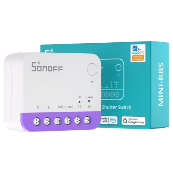 Sonoff Mini-RBS Matter Akıllı Panjur Kontrol Rölesi - Görsel 2