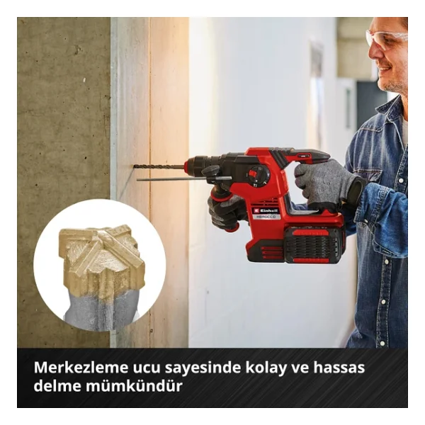 Einhell Orijinal 7 Parça SDS Plus Delici Uç Seti, 160 mm - 49265510 - Görsel 5