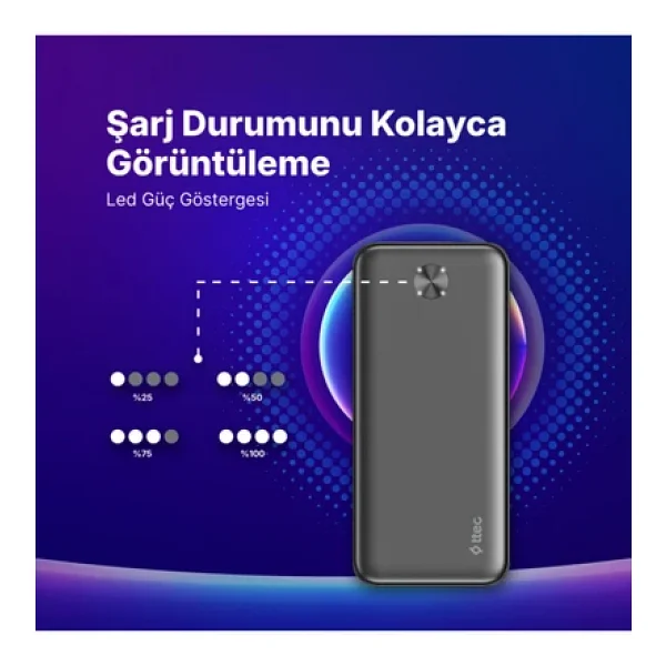 Ttec ReCharger 2BB267S 20000 mAh Powerbank - Görsel 5