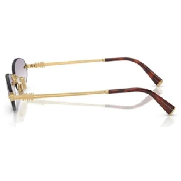 Miu Miu Logo A54S 5AK04O Gold-Grey Kadın Güneş Gözlüğü - Görsel 7