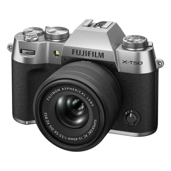 Fujifilm X-T50 + 15-45mm Lens Gümüş Aynasız Fotoğraf Makinesi - Görsel 6