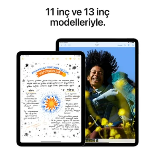 iPad Air 6. Nesil Wi-Fi + Cellular 256 GB 13" MV6V3TU/A Uzay Grisi Tablet - Görsel 4