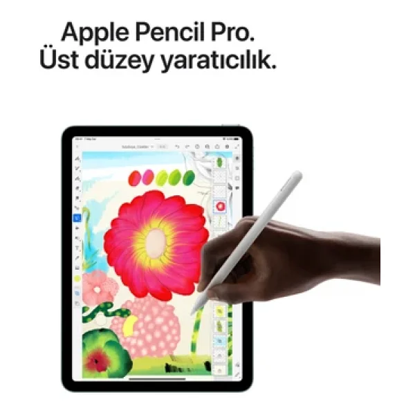 iPad Air 6. Nesil Wi-Fi + Cellular 256 GB 13" MV6V3TU/A Uzay Grisi Tablet - Görsel 6