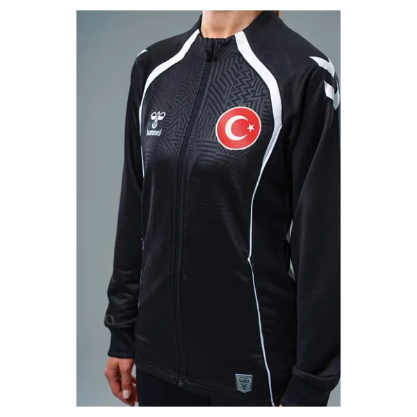 Hummel Target Milli Takım Kamp Eşofman Üstü Beyaz - Görsel 3