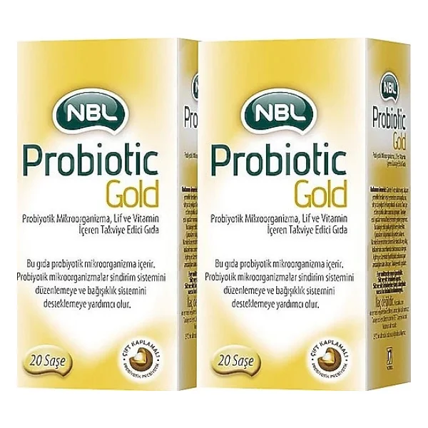 NBL Probiotic Gold 20 Saşe 2'li - Görsel 5