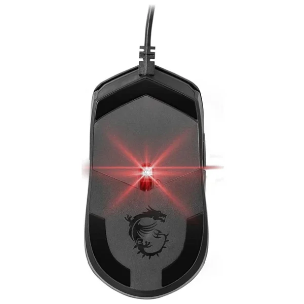 MSI Clutch GM20 Elite RGB Ergonomik Optik Kablolu Oyuncu Mouse - Görsel 2