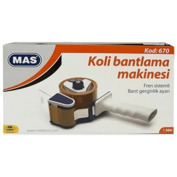 MAS Buro Masaustu ve Ofis 110600067002 50 mm, Lacivert - Görsel 6