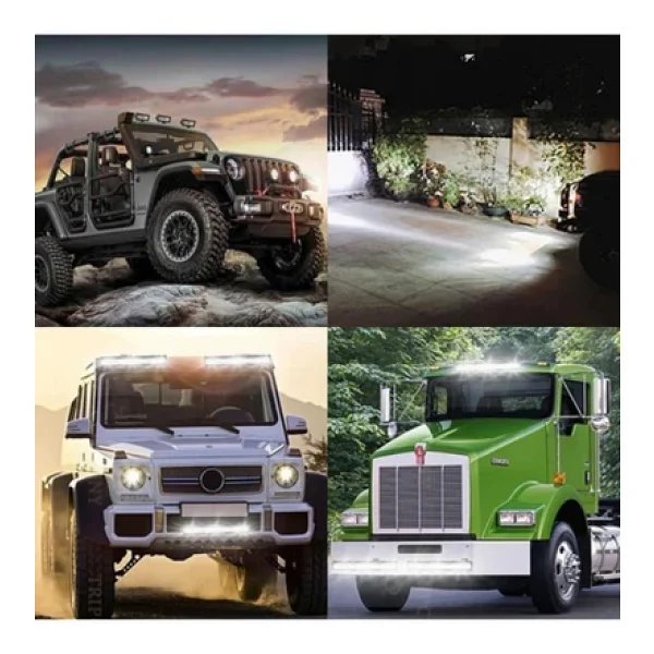 Knmaster Snake X4 240w Bar Tipi Off Road Led Sis Farı Tekli - Görsel 4