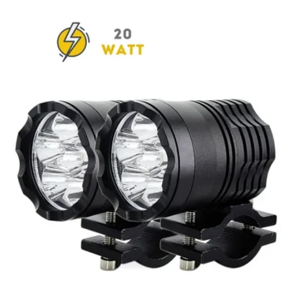 Knmaster FIGHTER S 20W Çakarlı LED Sis Farı - Görsel 2