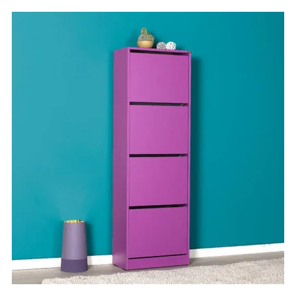 Adore Mobilya Flat Duo 4 Katlı Ayakkabılık - Görsel 4