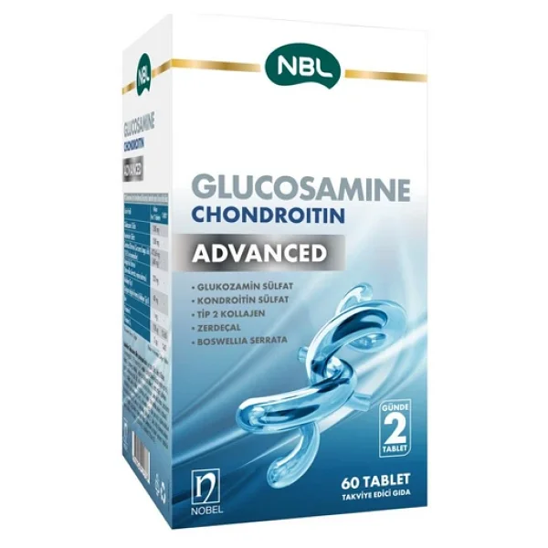 NBL Glucosamine Chondroitin Advanced 60 Tablet - Görsel 7