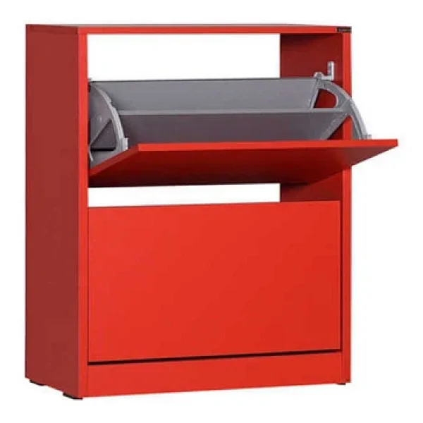 Adore Mobilya Flat Duo 2 Katlı Geniş Ayakkabılık - Görsel 2