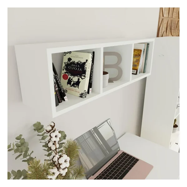 Bimossa Janus Raflı Kitaplıklı Çalışma Masası - Görsel 9