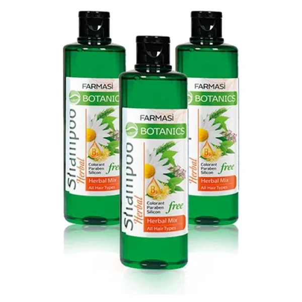 Farmasi Botanics Herbal Mix Şampuan 500 ml 3 Adet - Görsel 4