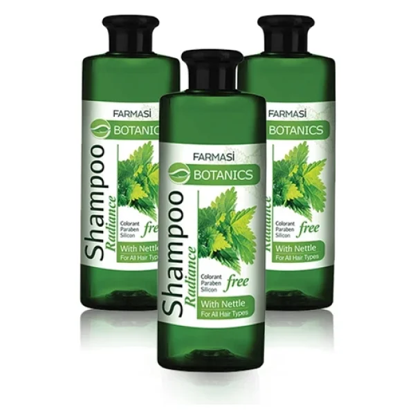 Farmasi Botanics Isırgan Özlü Parlaklık Veren 500 ml 3 Adet Şampuan - Görsel 6
