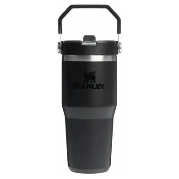 Stanley The Iceflow Flip Straw Siyah 0.41 lt Pipetli Termos Bardak - Görsel 6