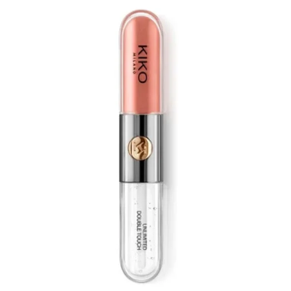 KIKO Milano Unlimited Double Touch 129 Burnt Tangerine Likit Ruj - Görsel 6