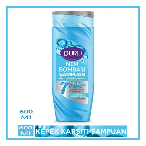 Duru Kepeğe Karşı Etkili 600 ml Şampuan - Görsel 6