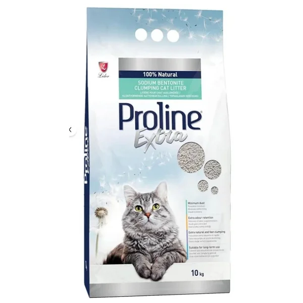 Proline Ekstra Sodium Bentonit 10 lt Kedi Kumu - Görsel 4