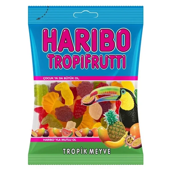 Haribo Tropifrutti Jelibon 80 gr - Görsel 3