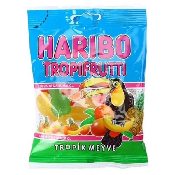 Haribo Tropifrutti Jelibon 80 gr - Görsel 4