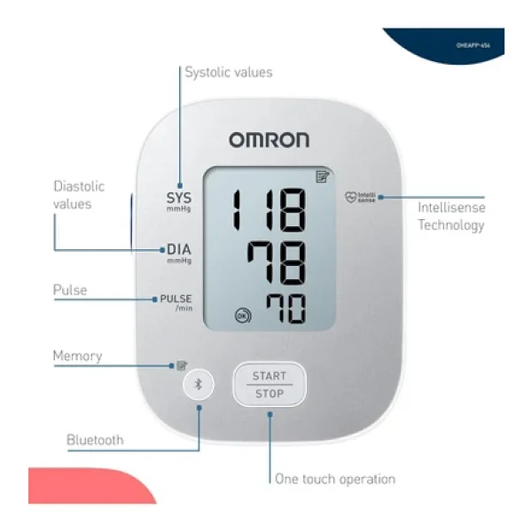 Omron M2 Basic üst kol tansiyon aleti - Görsel 4