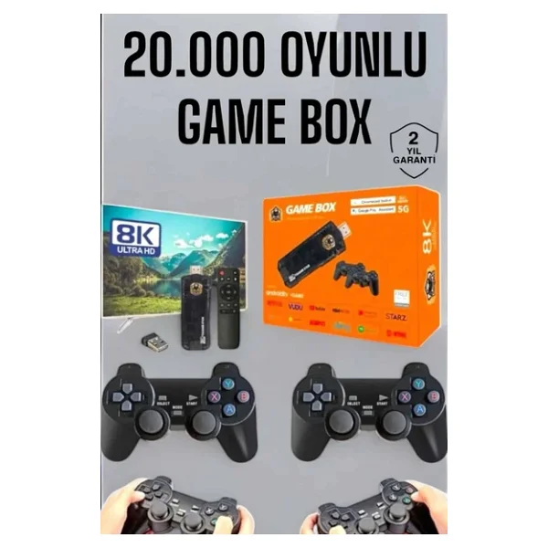 8k Premium 20.000 Oyunlu Gamebox Tv Uyumlu - Görsel 7