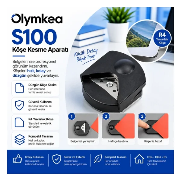 Olympia S-100 Köşe Kesme Aparatı - Görsel 7