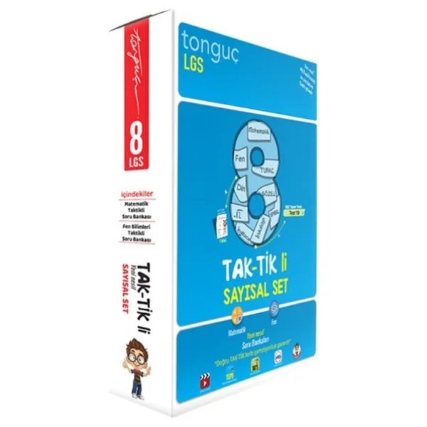 Tonguç Akademi Taktikli 8. Sınıf LGS Sayısal Set - Görsel 6