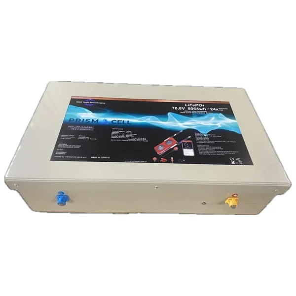 Prismacell 76,8 Volt 105Ah Lifepo4 Elektrikli Araba Yuki Amy Motor Aküsü Bataryası - Görsel 2