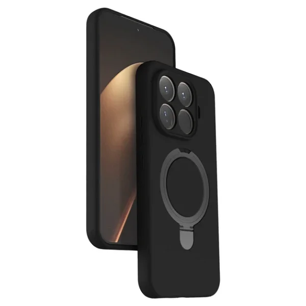Xiaomi Mi 15T Pro Regal Magsafe Standlı Kapak - Siyah - Görsel 2