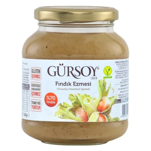 Gürsoy Fındık Ezmesi 320 gr - Görsel 6