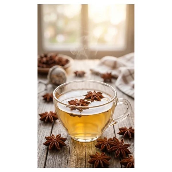 HERBONİ Yıldız Anason 50gr ,Star Anise, Whole Star Anise, Badian, Doğal ve Katkısız - Görsel 5