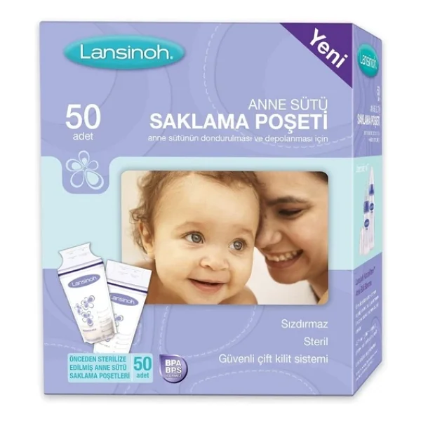 Mey İthalat Anne Sütü Saklama Poşeti 50 Adet - Görsel 2