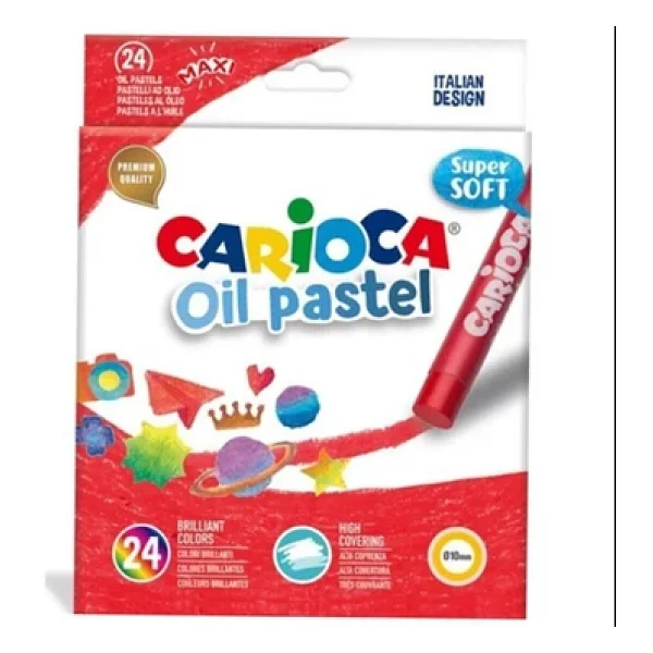Carioca 24'lü Yağlı Pastel Boya - Görsel 6