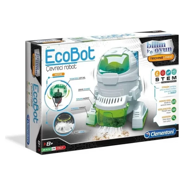 Clementoni Robotik Laboratuvarı Ecobot 64435 - Görsel 6