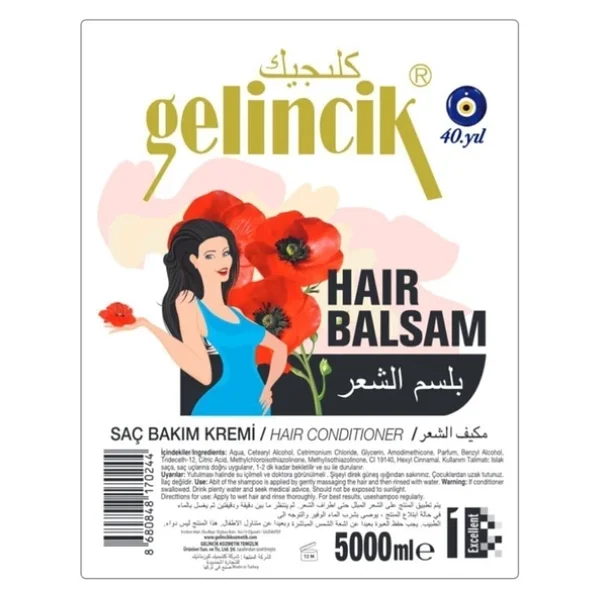 Gelincik 5 lt Saç Kremi - Görsel 6