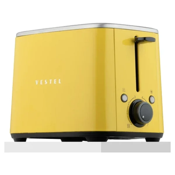 Vestel Retro Sarı 2 Dilim Ekmek Kızartma Makinesi - Görsel 3