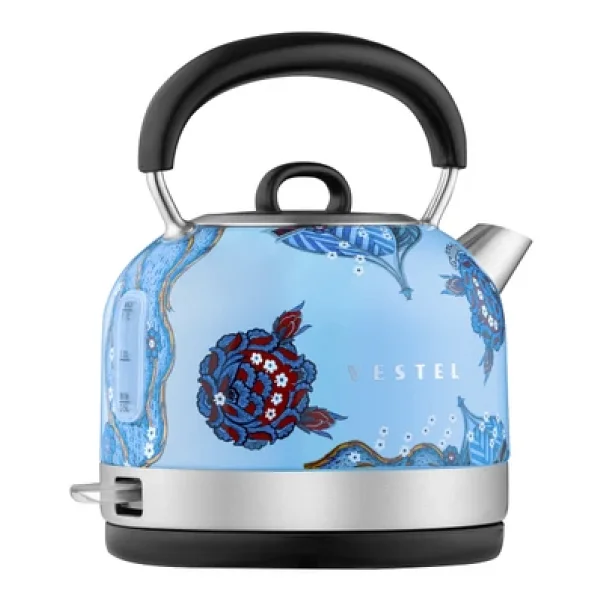 Vestel X Aslı Filinta Retro 2200 W 1.7 lt Çelik Kettle - Görsel 4