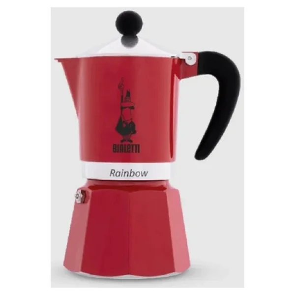 Bialetti Rainbow Kırmızı 1 Cup Moka Pot - Görsel 2