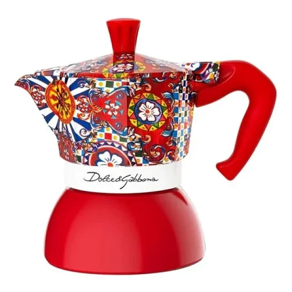 Bialetti Dolce Gabbana 2 Cup Moka Pot - Görsel 2