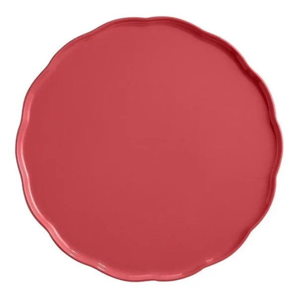 Emile Henry Madeleine Pembe 31 cm Yuvarlak Servis Tabağı - Görsel 5
