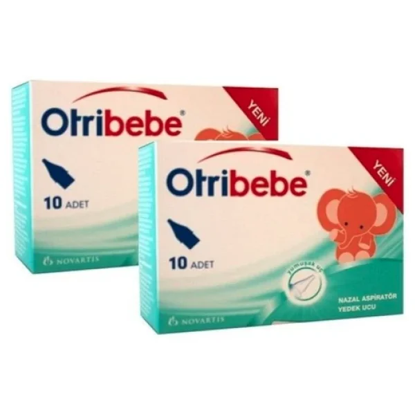 Otribebe Nazal Burun Aspiratörü 10'lu 2 Paket Yedek Uç - Görsel 4