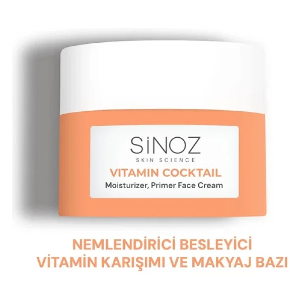 Sinoz Vitamin Cocktail 50 ml Nemlendirici Krem - Görsel 2