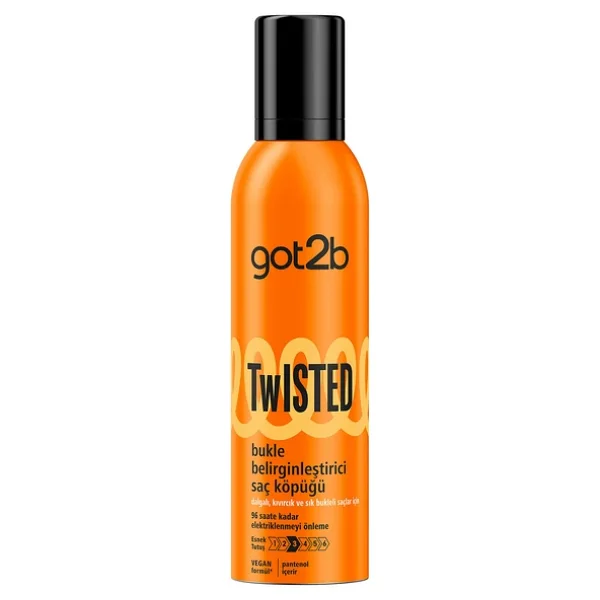 Got2b Twisted Bukle Belirginleştirici 250 ml Saç Köpüğü - Görsel 2
