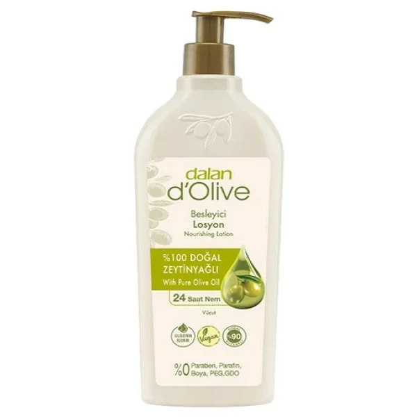 Dalan D'Olive Doğal Zeytinyağlı 400 ml Vücut Losyonu - Görsel 5