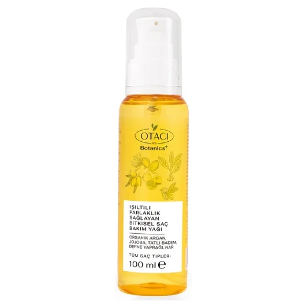 Otacı Botanics+ Işıltılı Parlaklık Sağlayan 100 ml Saç Bakım Yağı - Görsel 3