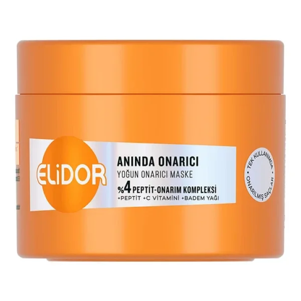 Elidor Anında Yoğun Onarıcı 220 ml 4 Adet Saç Maskesi - Görsel 3